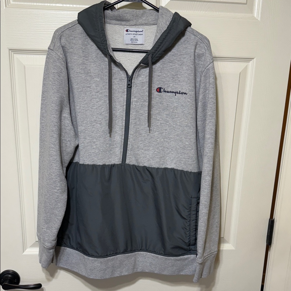 Champion 1/4 zip hoodie